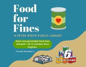Food For Fines, TV 6 Canathon