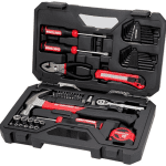 54 piece black tool set