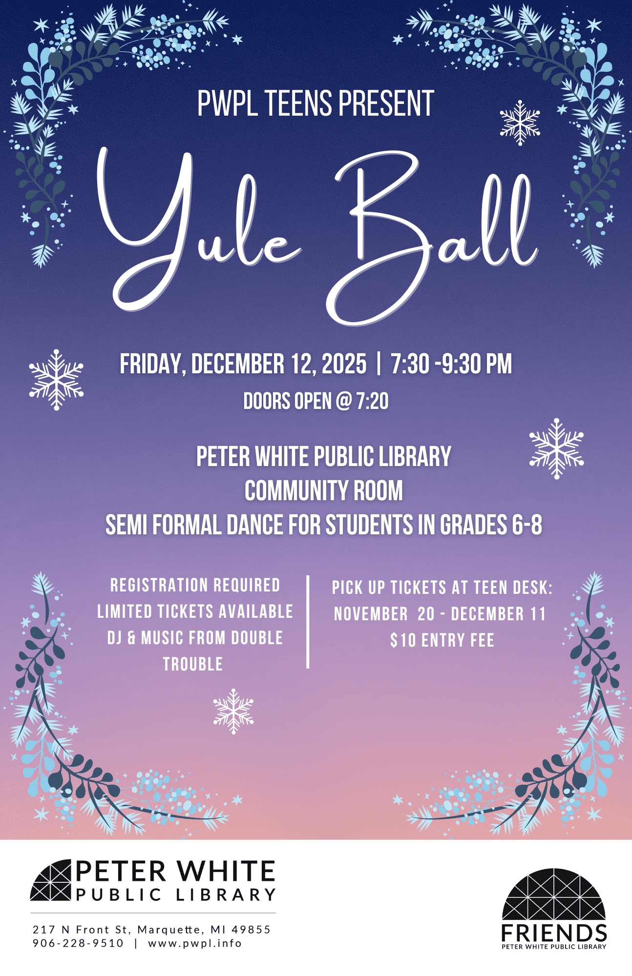 Poster for Yule Ball