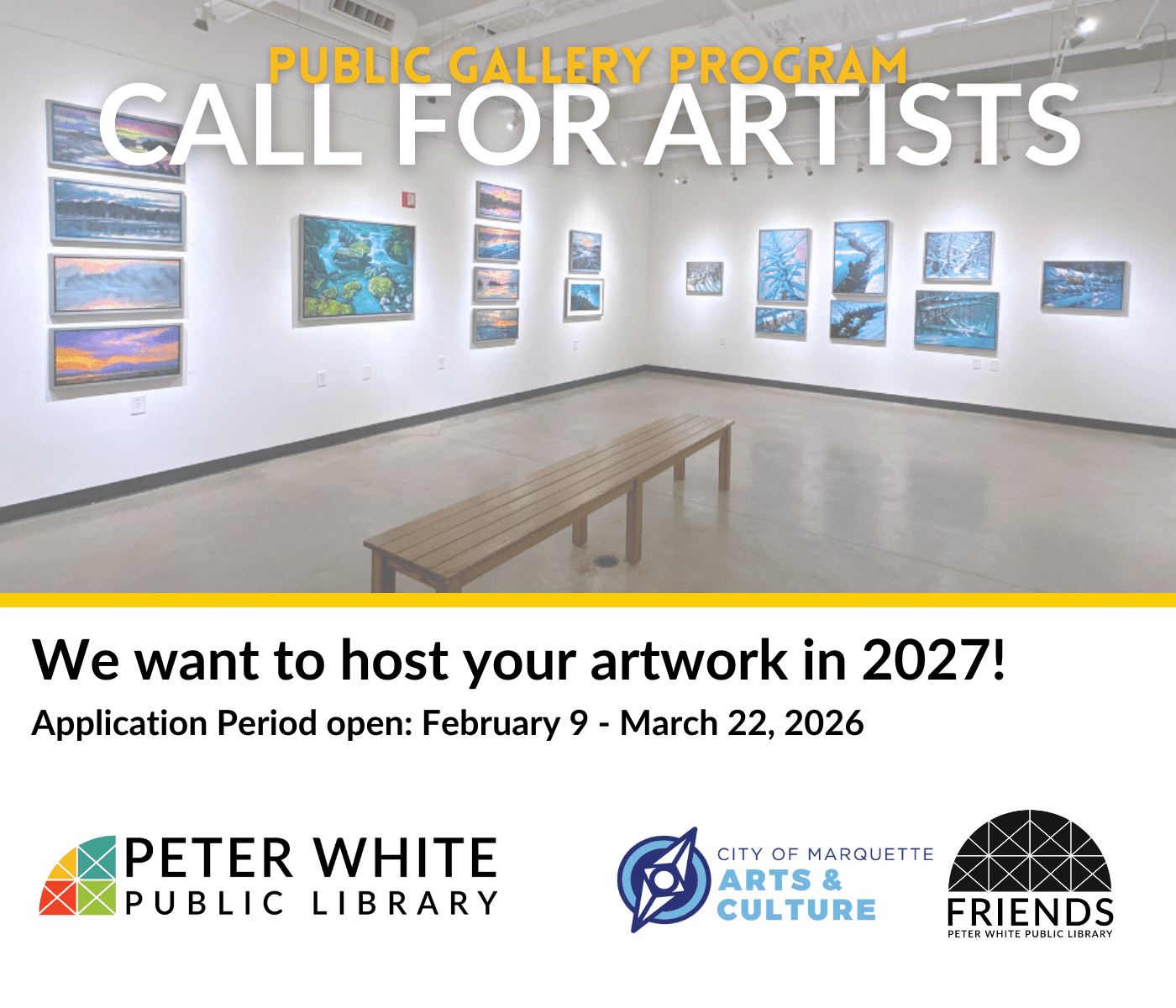 Call to artists 2027