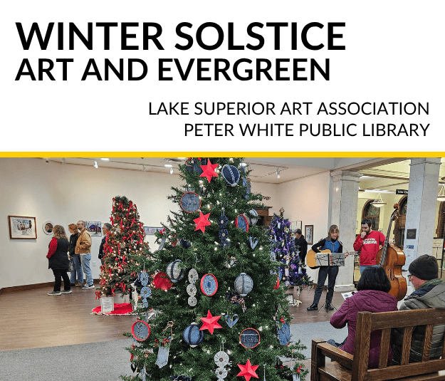 Winter Tree Art Galleries Graphic